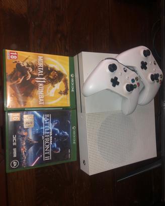 Xboxe one +2 controller +2 giochi