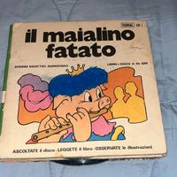 vinile+libro il maialino fatato