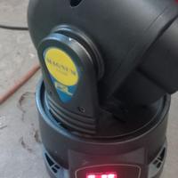 testa rotante faro led per feste o karaoke