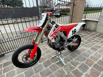 Honda crf 450 motard targato