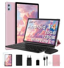 Tablet 10 Pollici Android 14, 20GB RAM+128GB 2025