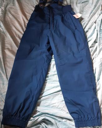 Salopette pantalone uomo da neve