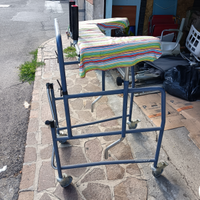 Deambulatore con appoggio antibranchiale