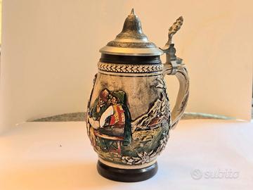 Boccale da Birra in ceramica vintage