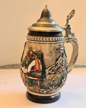 Boccale da Birra in ceramica vintage