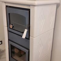 Stufa a legna con forno 