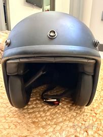 Casco Dmd jet Vintage Matt Black taglia L