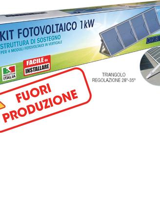 Fissaggio Orbis per 4 Pannelli Fotovoltaici