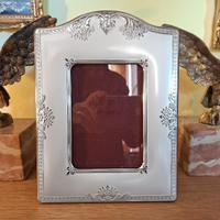 Cornice Portafoto Argento 925 x foto cm 9x13 Nuova