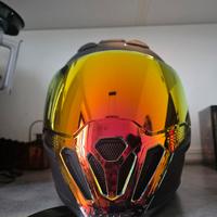 Casco Icon Airflite con 4 Visiere , Chinmount 