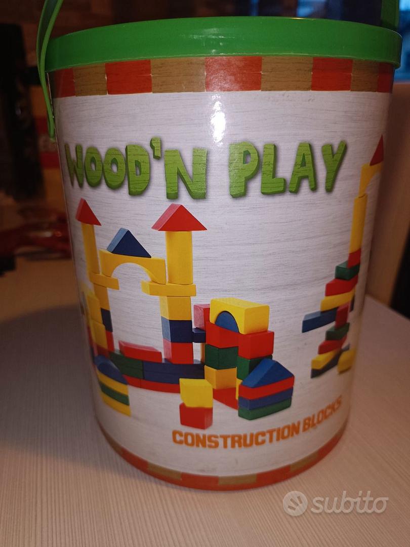 Blocchi costruzione in legno - Tutto per i bambini In vendita a Milano
