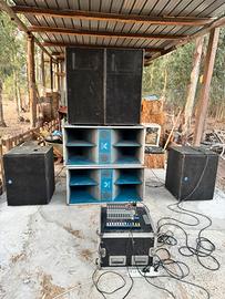 Impuanto audio professionale