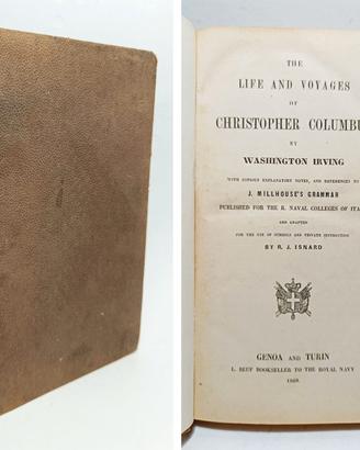 THE LIFE AND VOYAGES OF CHRISTOPHER COLUMBUS 1868