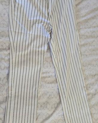 Pantaloni Mango a righe verticali