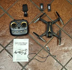 Drone VISUO XS812 GPS con accessori – Funzionante