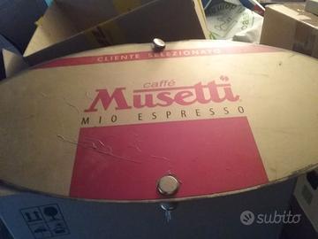 Insegna  metallo  caffè   musetti