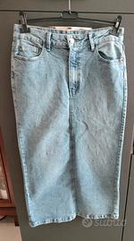 Maxigonna Denim studio, tg M, nuova.