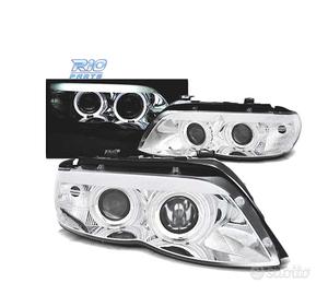 FARI OCCHI ANGEL BMW X5 E53 03-06 CROMATI XENON