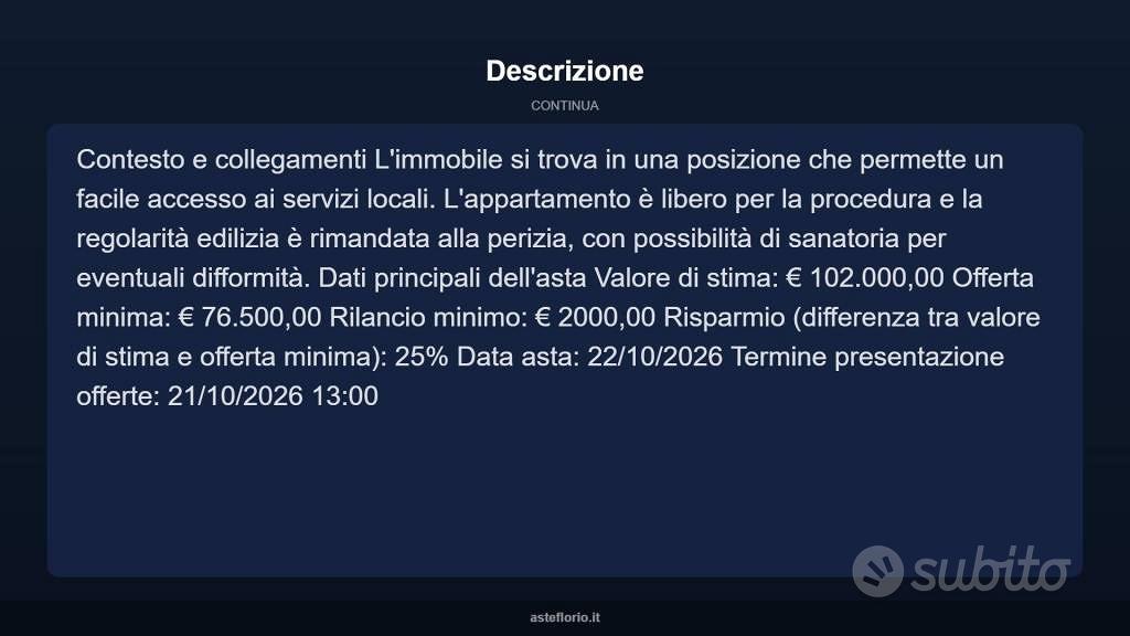 Appartamento – Soresina - Vista 3