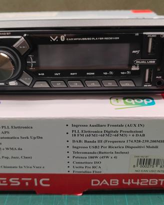 Autoradio Majestic DAB-442 BT