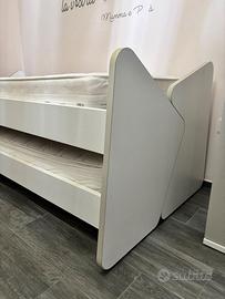letto a carrello + scrivania 