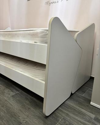 letto a carrello + scrivania 