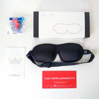 Mascherina per Dormire Notte 3D + Tappi Orecchie