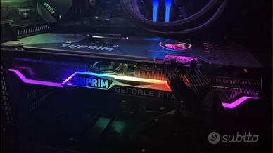Scheda Video da Gaming - RTX 3070 ti Suprim X
