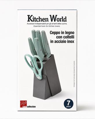 Set coltelli Kitchen World – 7 pezzi