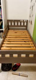 lettino ikea + materasso ottimi