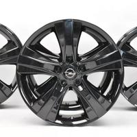4 cerchi lega opel antara r18 nero lucido lt4724