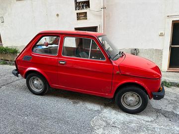 Fiat 126 A (Berlina 126) rossa