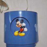 Lampadario Mickey Mouse a doppio paralume 