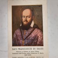 Santino San Francesco di Sales