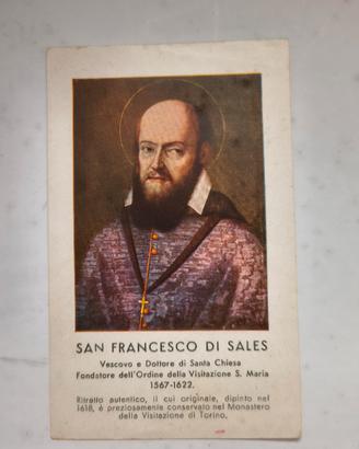 Santino San Francesco di Sales