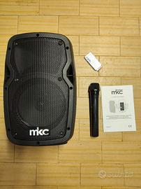 CASSA AMPLIFICATA  a due vie da 8"" 25w rms