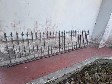Ringhiera in ferro zincata