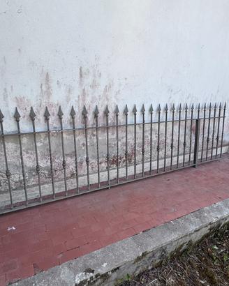 Ringhiera in ferro zincata
