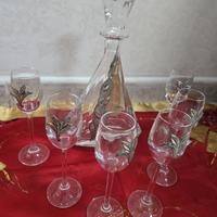 Bottiglia Bicchieri Argento 92.5%