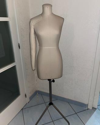 Manichino regolabile in altezza