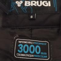 Pantaloni da sci Brugi con guanti e occhiali neve