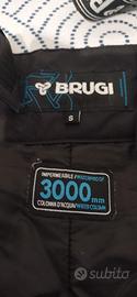 Pantaloni da sci Brugi con guanti e occhiali neve