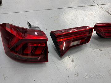 Fari posteriori oscurati Volkswagen TRoc 2018-2025