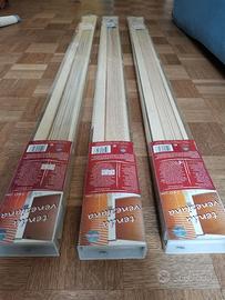 Tenda veneziana con lamelle da 25mm, n. 3 pezzi