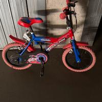 Bici Spiderman 14”