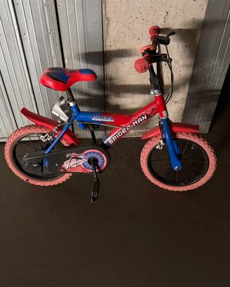 Bici Spiderman 14”