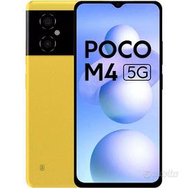 Smartphone Xiaomi pocophone M4 5g 90hz giallo nuov