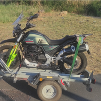 Noleggio carrello rimorchio trasporto moto