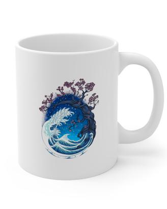 Tazza anime (onda e ciliegio)