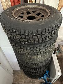 Cerchi gomme ruote suzuki vitara / jimny / samurai